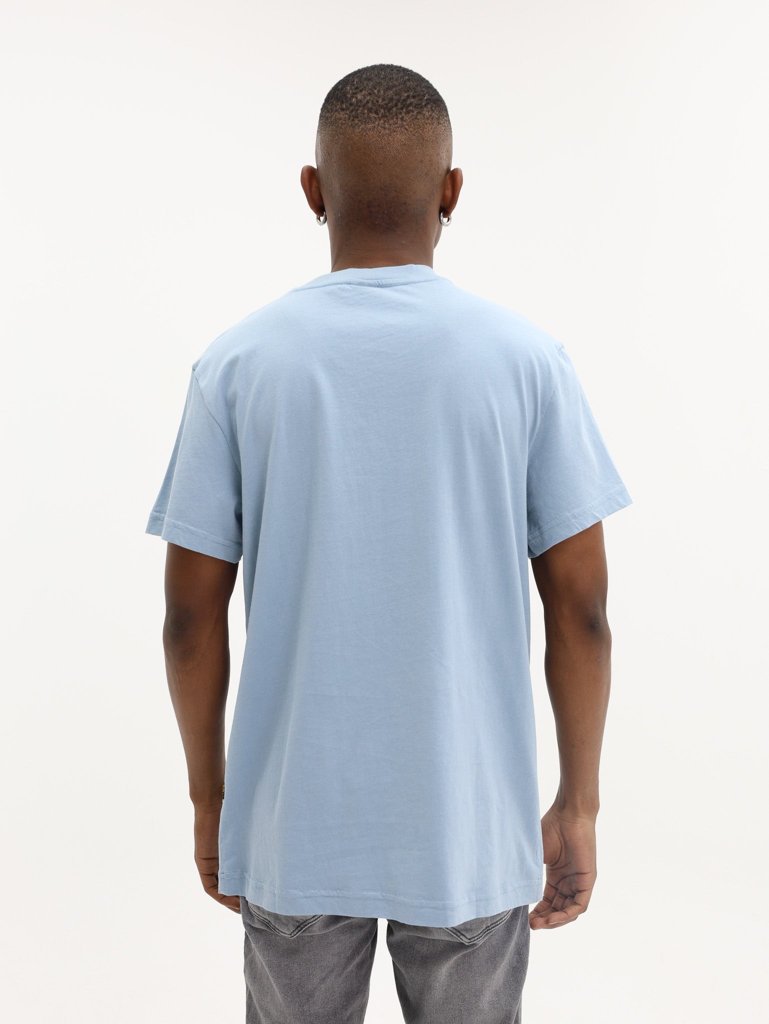 G-Star T-Shirt HD Print Ash Blue